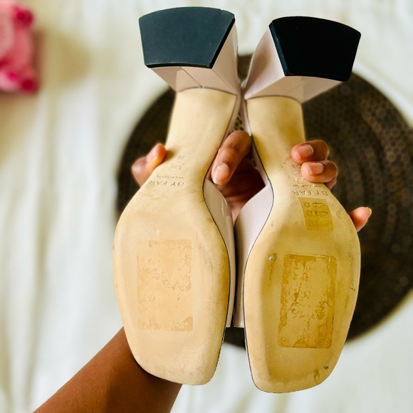 BYFAR Romy Lavendar Patent Leather Mule 36 Spring Wedding Block Heel - Picture 4 of 9